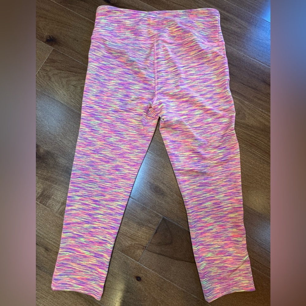 VOGO Athletica Pink and Purple Leggings - Picture 4 of 7